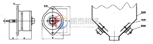 動桿式電磁振動器安裝示例