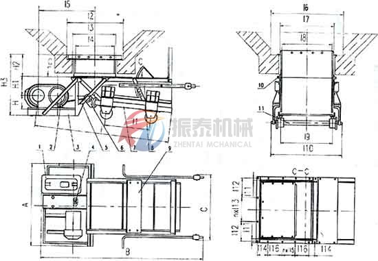 振動給煤機工作原理與結構