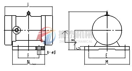 振動(dòng)電機(jī)安裝圖